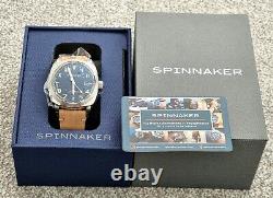 Spinnaker Hull California Automatic 42mm Watch 10 ATM Granite Black (SP-5071-01)