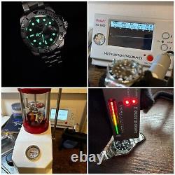 Sprite GMT Custom built Watch with Seiko Nh34A Automatic Movement Sapphire