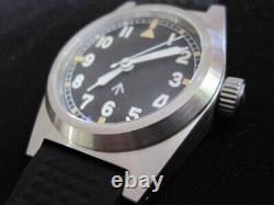 Stimpsonlondon W10 1970s Style Automatic Military Watch 200m Water Resistance