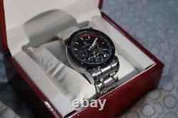 Stockwell ST678 Automatic Watch Black Dial Stainless Steel Strap