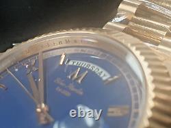 Stunning Gents Automatic Blue Marlin Day Date Divers Watch, Only 50 Ever Made