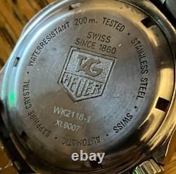 Stunning TAG Heuer 2000 Series Silver Fully Mens Automatic Watch WK2116-1