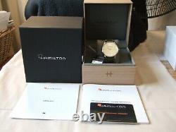 Superb Boxed Men's Hamilton Jazzmaster Thinline Automatic H38525811 Watch