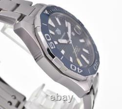 TAG HEUER Aqua Racer Caliber 5 WAY201B. BA0927 Automatic Men's Watch G#102518