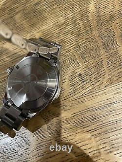 TAG Heuer Aquaracer GMT Steel Automatic Watch, 2020 Batman Used