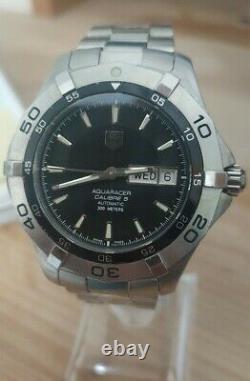Tag Heuer Aquaracer calibre 5 automatic Day Date 41 MM Great Dive Watch with box