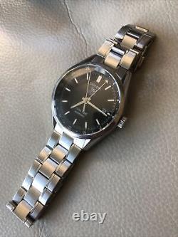 Tag Heuer Carrera Mens Twin Time Automatic WV2115 Watch Stainless Steel Bracelet