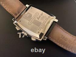 Tag Heuer Monaco Vintage Ltd Edt Steve Mcqueen Automatic Watch Black Genuine
