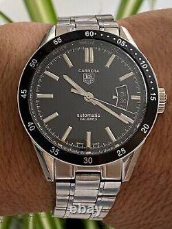 Tag Heuer Watch Carrera Caliber 5 Automatic Men's Amazing Condition