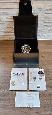 Tisell Marine Diver Black 40mm Automatic Sub Homage Watch