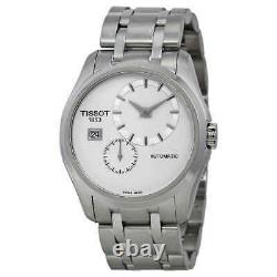 Tissot Couturier White Dial Stainless Steel Automatic Men's Watch T0354281103100