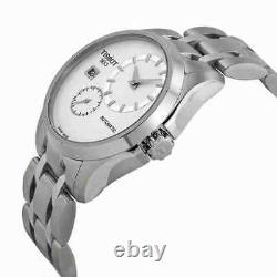 Tissot Couturier White Dial Stainless Steel Automatic Men's Watch T0354281103100
