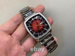 VINTAGE Seiko Recraft SNKP23 RED Dial Automatic Stainless Steel Watch