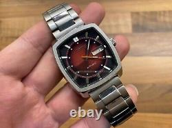 VINTAGE Seiko Recraft SNKP23 RED Dial Automatic Stainless Steel Watch