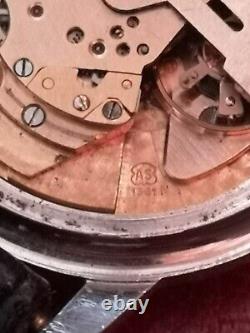Vintage Dermont De Luxe Heuer Hidden Crown Automatic 17 Jewels Cal AS1361 Watch