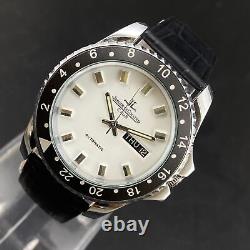 Vintage Jaeger Lecoultre Club Automatic Day Date Men's Wrist Watch FA25