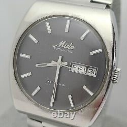 Vintage MIDO FUTURA Men's Automatic watch day/date 17Jewels ETA 2879 swiss 1970s