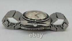 Vintage Orisosa Diver Silver Dial Date Automatic Man's Watch/d012