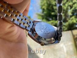 Vintage Rado Voyager Automatic RARE dial day/date Gents wrist watch swiss made