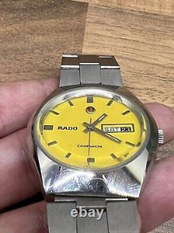 Vintage Rado companion Automatic Watch Gents, Swiss Made 37mm case