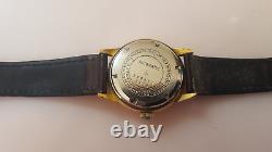 Vintage Swiss Baume Automatic Anti-magnetic Gold Plated Men's Watch With Date