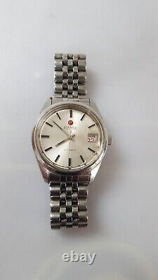 Vintage Swiss Roamer 01022 25 Jewels Automatic Men's Watch With Date Indicator