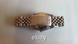 Vintage Swiss Tissot Seastar Automatic Mens Watch With Date Indicator
