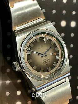 Vintage Zenith Defy Diver wrist watch 28800 surf with band automatic 23 Jewels