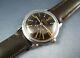 Vintage Zodiac Autographic Stainless Steel Automatic Mens Wind Indicator Watch