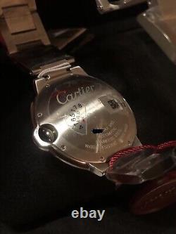 W69012Z4 Cartier Ballon Bleu 42mm Stainless Steel Automatic Watch