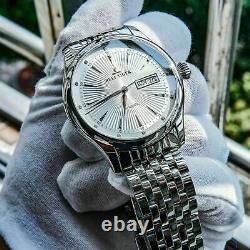 White Classic Automatic Watch for Men Reef Tiger Classic Heritage II UK