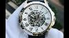 Xship Vn Fossil Grant Silver Skeleton Automatic Mens Watch Me3101