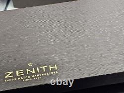 Zenith Elite Automatic Ref 01/02.1125.680 Men's Watch Box and Booklet